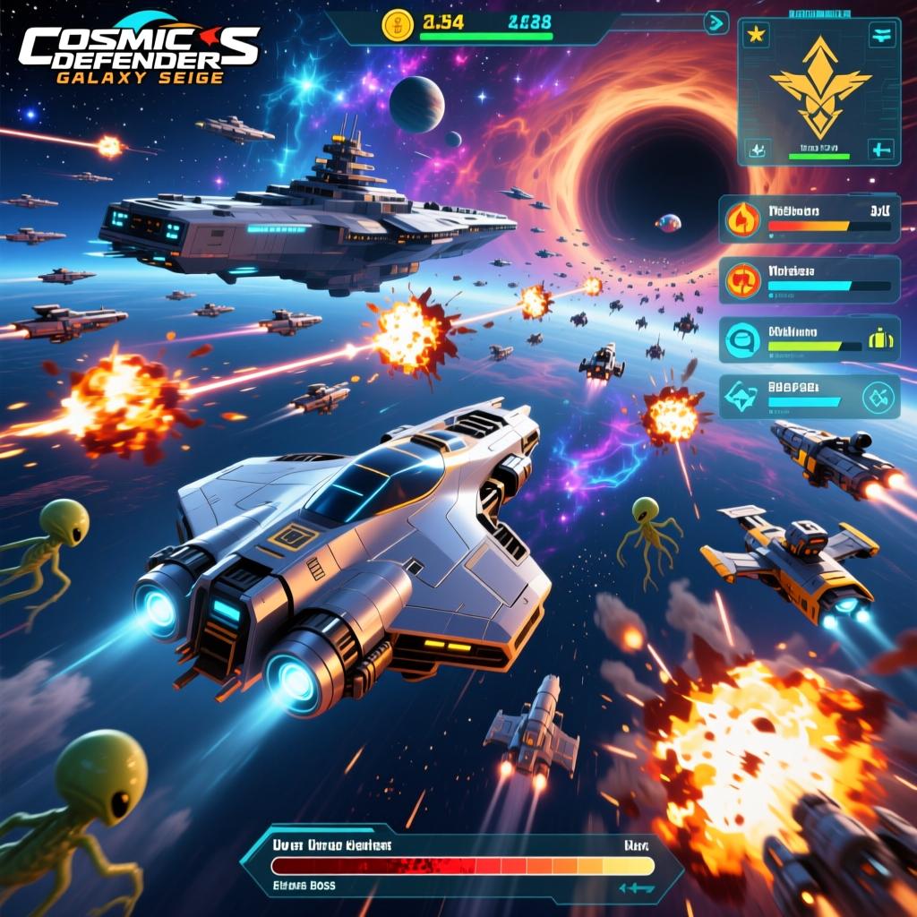 Cosmic Defenders Galaxy Siege