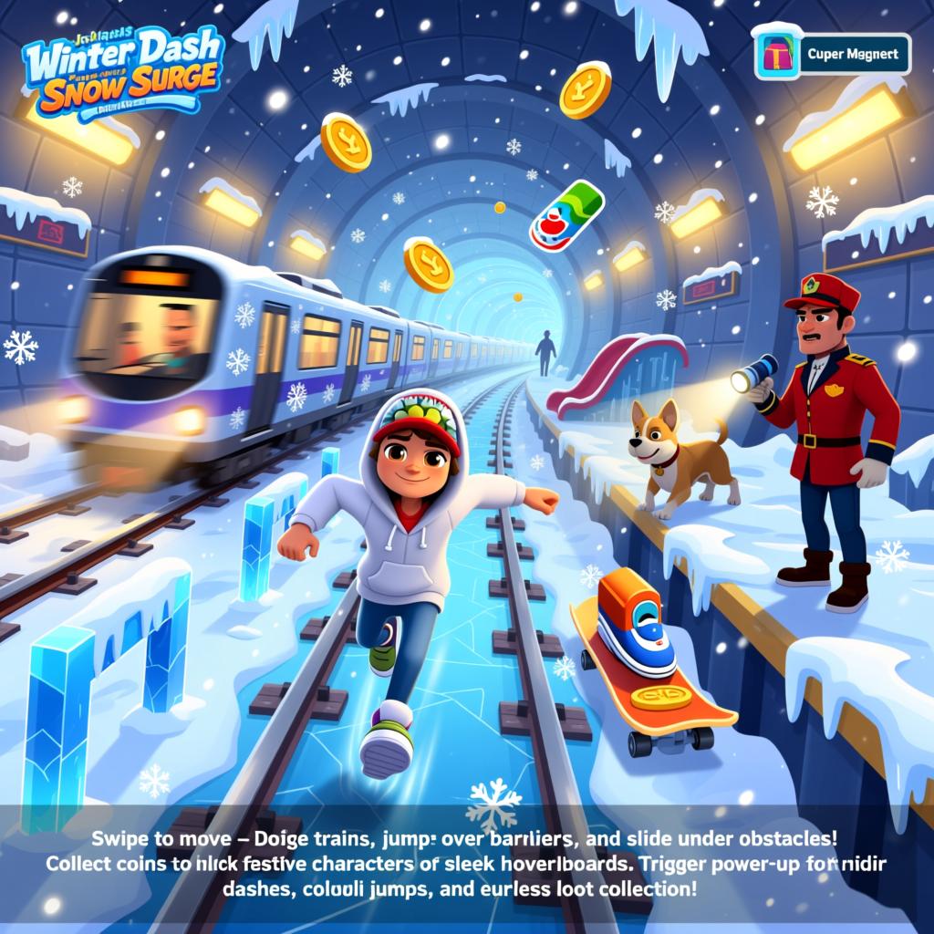 Winter Dash Subway Snow Surge