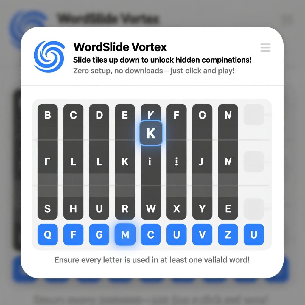 WordSlide Vortex