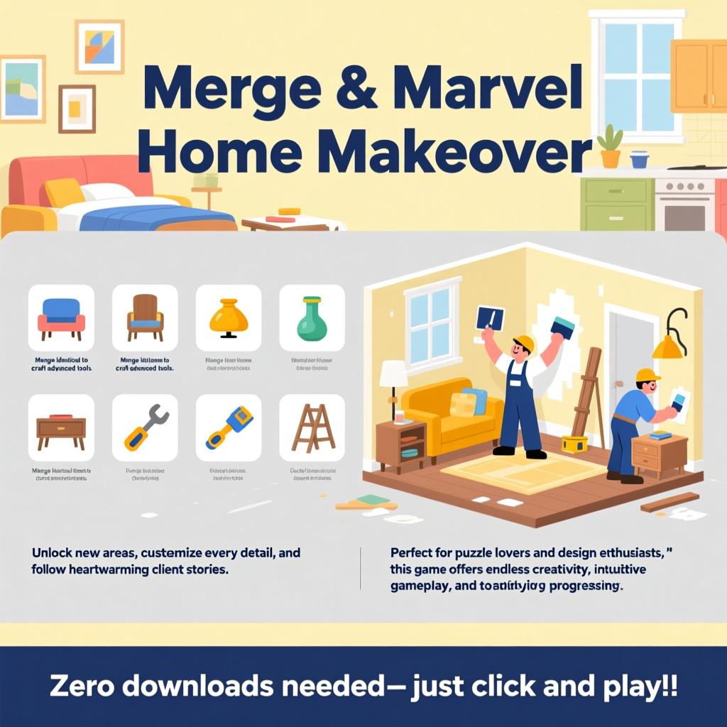 Merge & Marvel Home Makeover