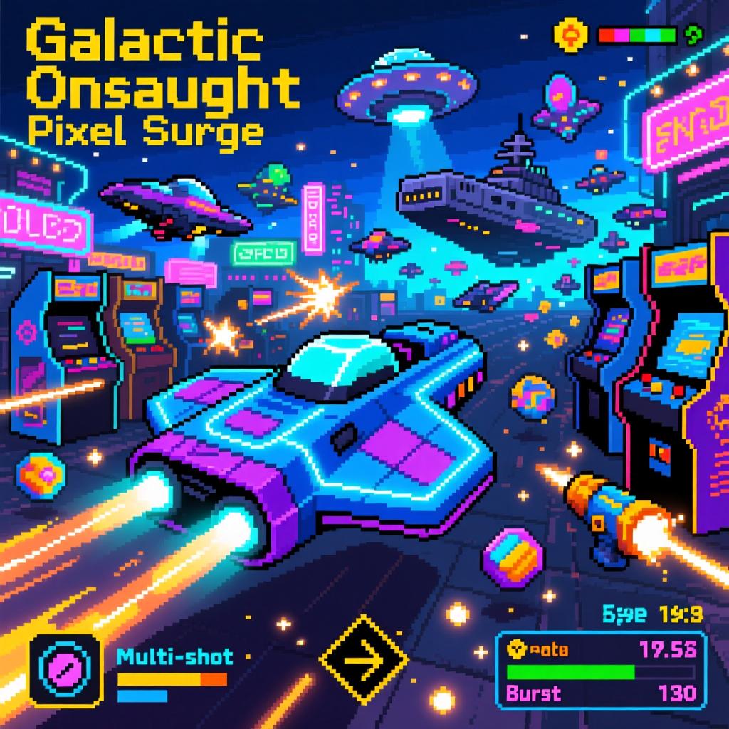 Galactic Onslaught Pixel Surge