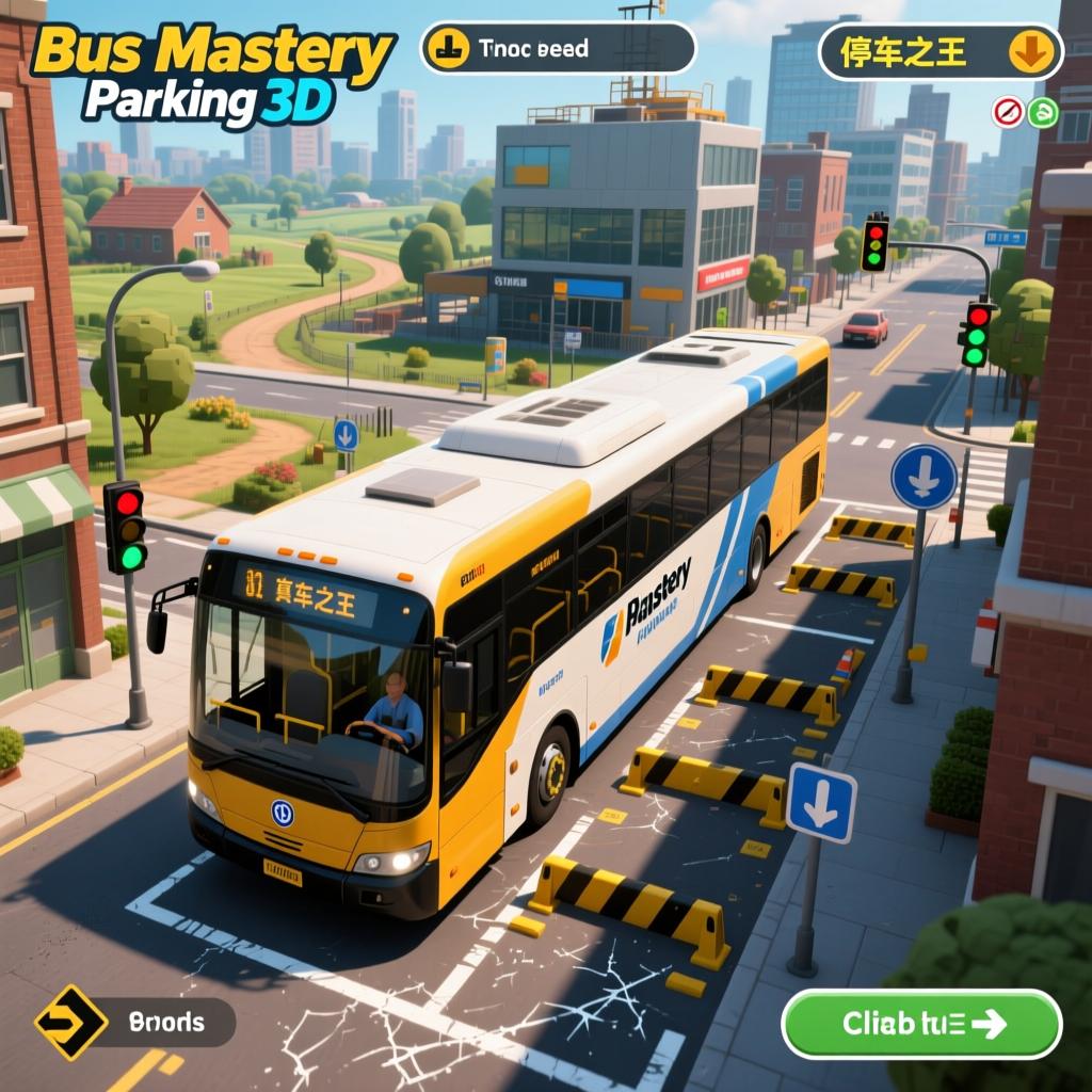 Bus Mastery Parking 3D