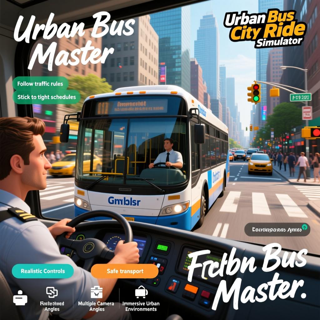 Urban Bus Master City Ride Simulator