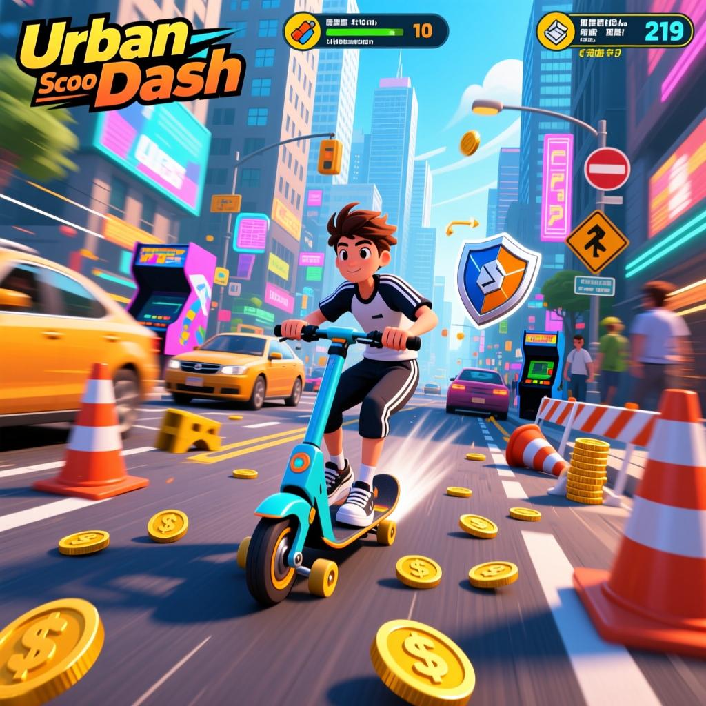 Urban Scooter Dash