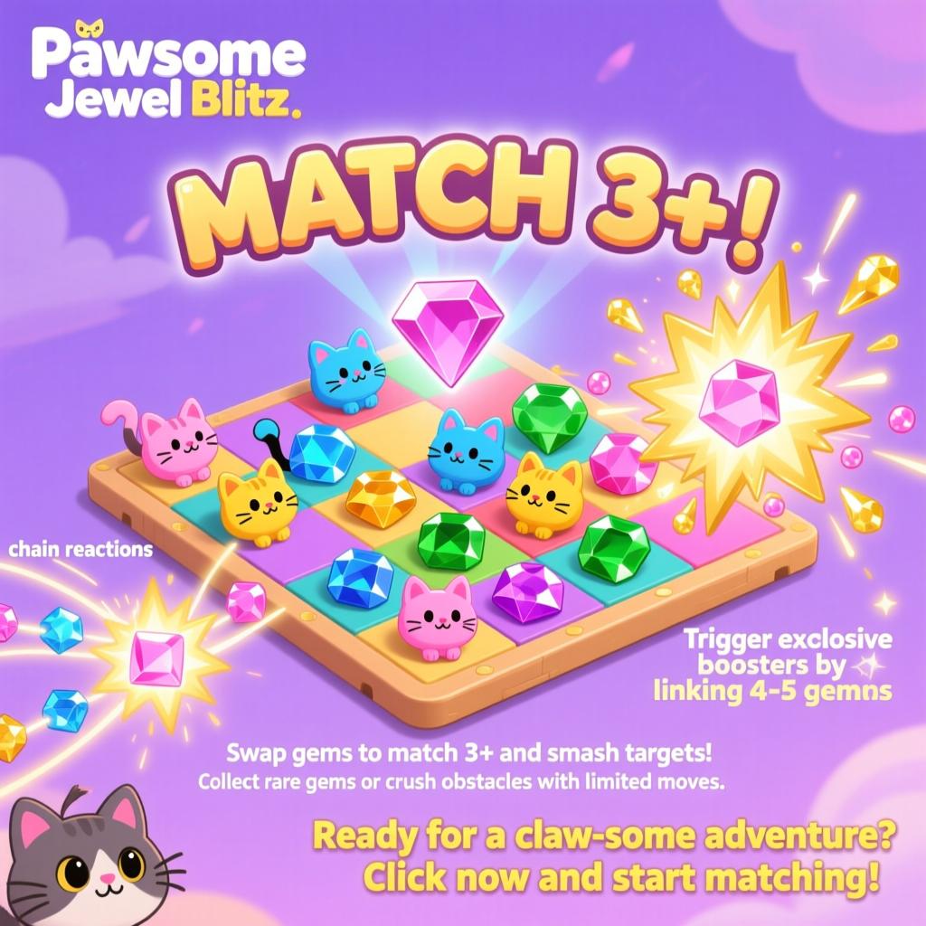 Pawsome Jewel Blitz