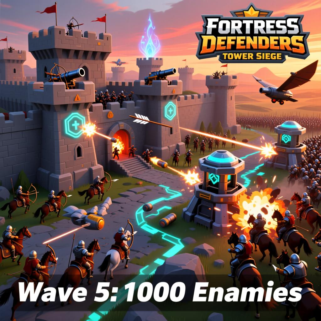 Fortress Defenders Tower Siege