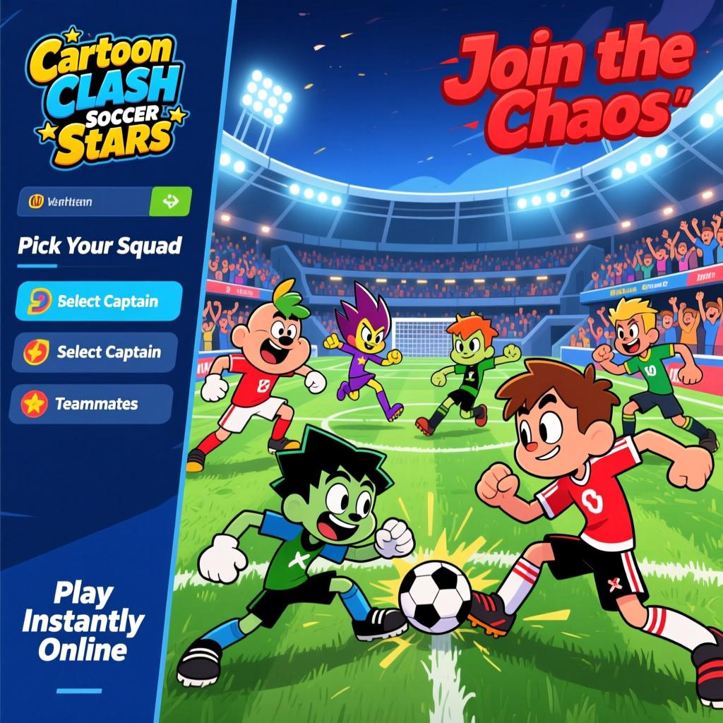 Cartoon Clash Soccer Stars