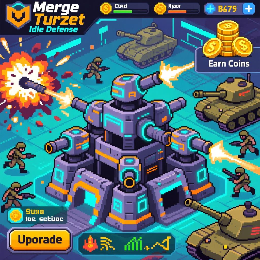 Merge Turret Blitz Idle Defense
