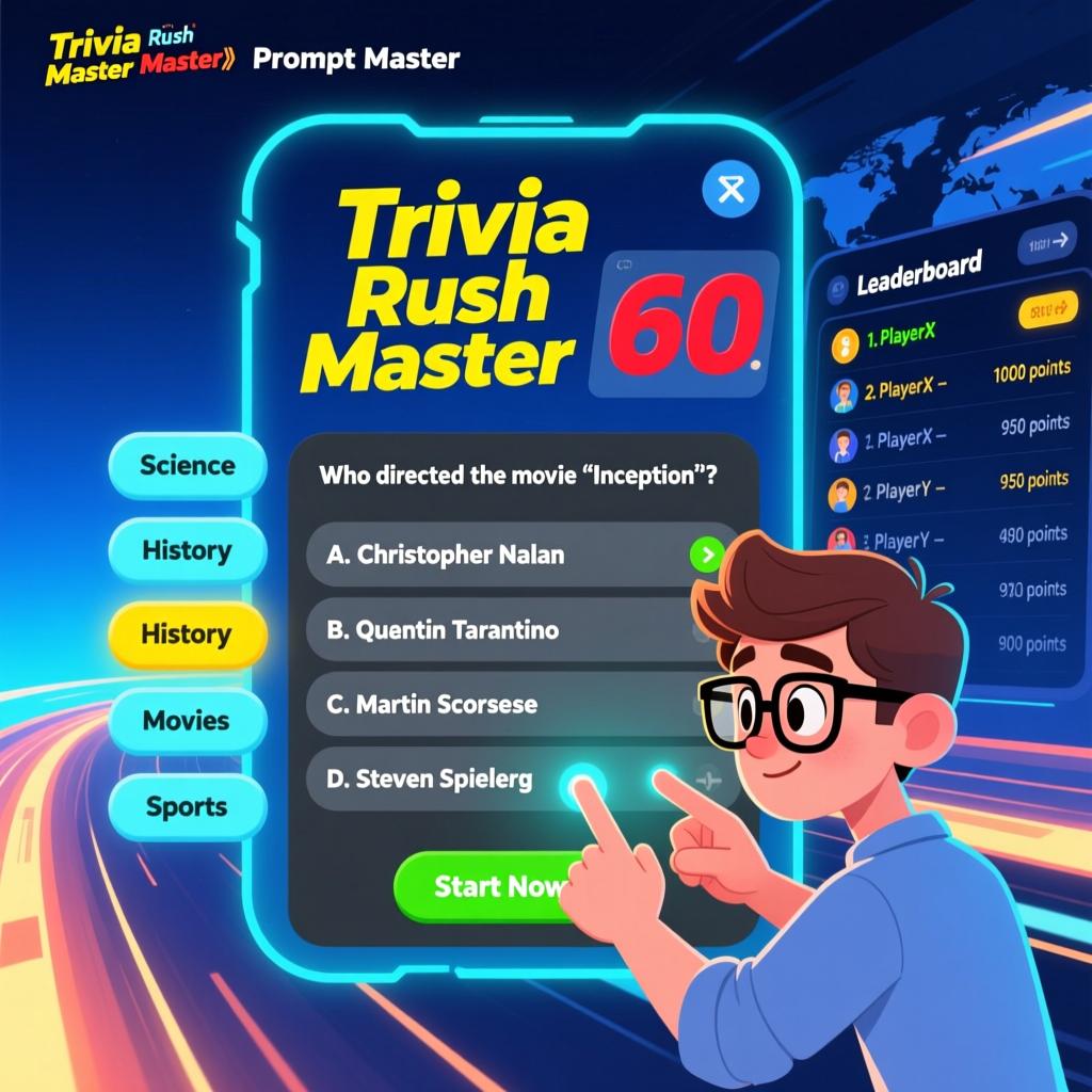 Trivia Rush Master