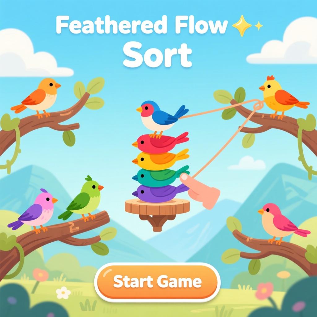 Feathered Flow Sort